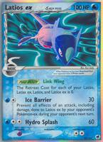 Pokémon,EX Dragon Frontiers,Latios ex (Delta Species) - 96/101,Holofoil,Ultra Rare,Lightly Played
