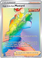 Pokemon,SWSH05: Battle Styles,Single Strike Style Mustard (Secret) - 177/163,Holofoil,Secret Rare,Near Mint