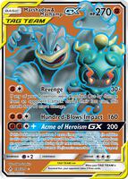 Pokémon,SM - Unbroken Bonds,Marshadow & Machamp GX (198) (Full Art) - 198/214,Holofoil,Ultra Rare,Near Mint