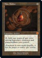 Magic: The Gathering,The Brothers' War: Retro Frame Artifacts,Mox Amber - 35,Normal,Mythic,Near Mint