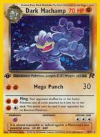 Pokemon,Team Rocket,Dark Machamp (10) - 10/82,Unlimited Holofoil,Holo Rare,Lightly Played