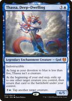 Magic: The Gathering,Theros Beyond Death,Thassa, Deep-Dwelling - 71,Normal,Mythic,Lightly Played