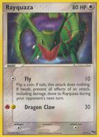 Pokemon,POP Series 1,Rayquaza - 003/017,Holofoil,Rare,Heavily Played