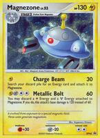 Pokemon,Diamond and Pearl Promos,Magnezone - DP44,Holofoil,Promo,Damaged