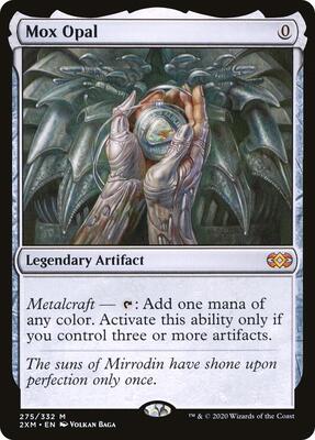 Magic: The Gathering,Double Masters,Mox Opal - 275,Foil,Mythic,Near Mint