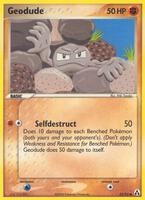 Pokemon,EX Legend Maker,Geodude - 53/92,Reverse Holofoil,Common,Lightly Played