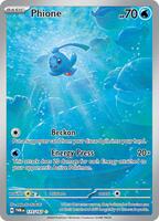 Pokemon,SV06: Twilight Masquerade,Phione - 175/167,Holofoil,Illustration Rare,Near Mint