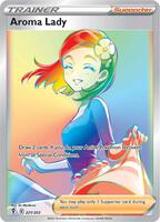 Pokemon,SWSH07: Evolving Skies,Aroma Lady (Secret) - 221/203,Holofoil,Secret Rare,Near Mint