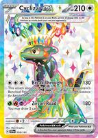 Pokemon,SV08: Surging Sparks,Cyclizar ex - 228/191,Holofoil,Ultra Rare,Near Mint