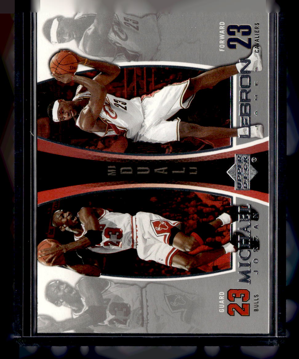 Upper Deck 2005-06 Upper Deck,2005-06 Upper Deck,Michael Jordan / LeBron James - LJMJ4,Michael Jordan/LeBron James
