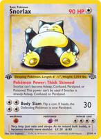 Pokemon,Jungle,Snorlax (27) - 27/64,Unlimited,Rare,Lightly Played