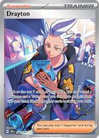 Pokemon,SV08: Surging Sparks,Drayton - 244/191,Holofoil,Special Illustration Rare,Near Mint