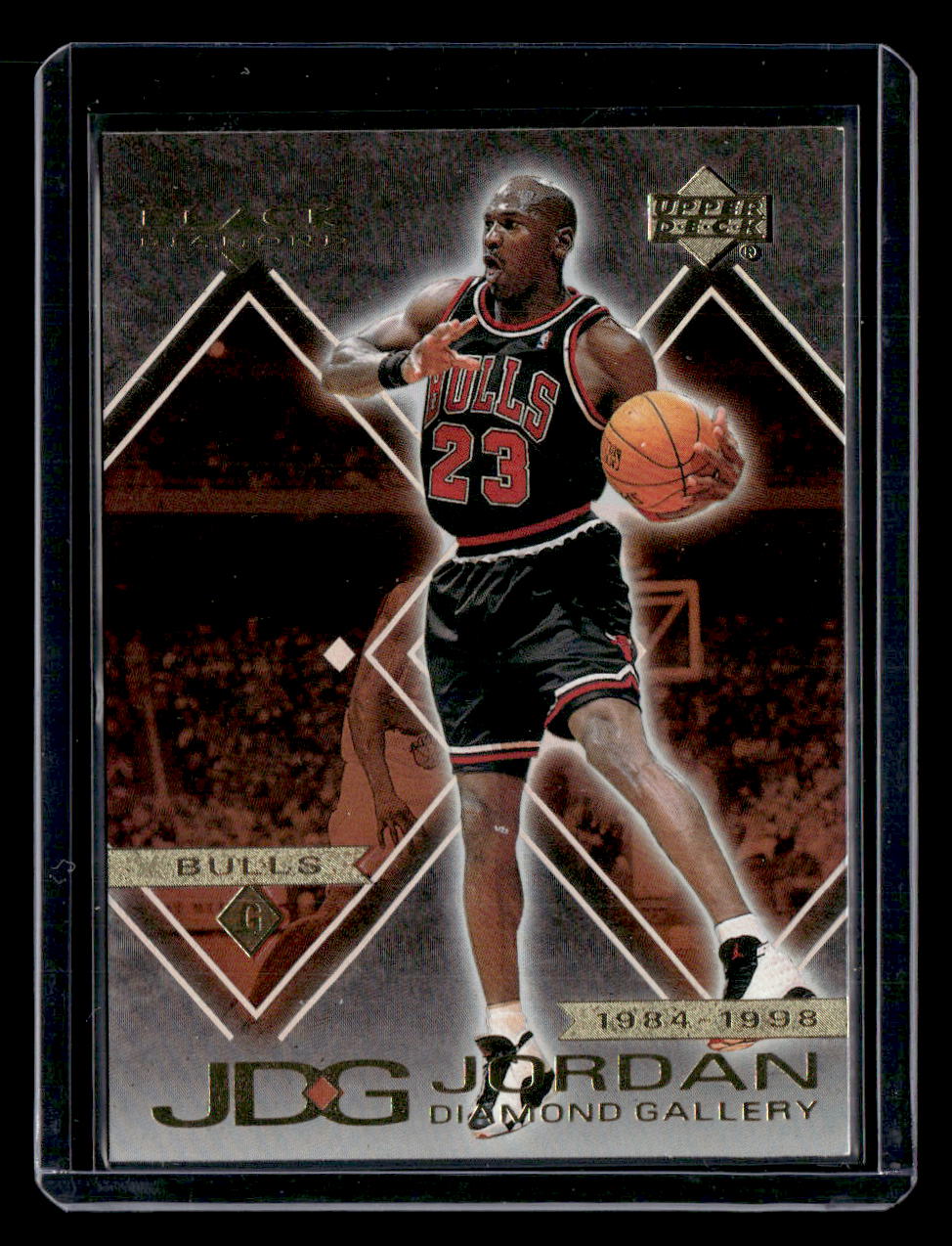 Upper Deck 1999-00 Upper Deck Black Diamond,1999-00 Upper Deck Black Diamond,Michael Jordan - DG10,Jordan Diamond Gallery