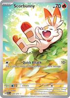 Pokemon,ME: Ascended Heroes,Scorbunny - 225/217,Holofoil,Illustration Rare,Near Mint