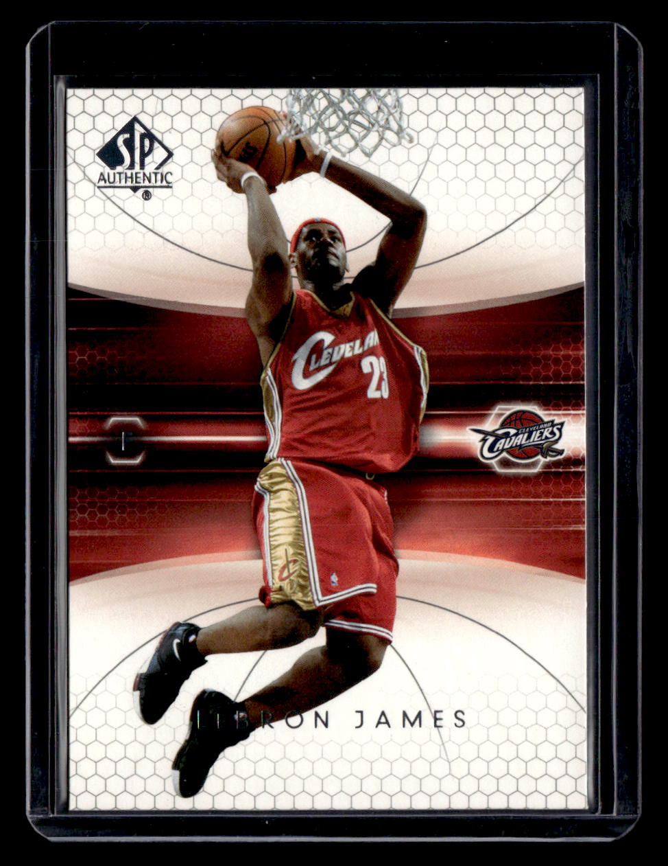 2004-05 SP Authentic,2004-05 SP Authentic,LeBron James - 14,NM