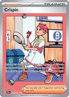 Pokemon,SV: Prismatic Evolutions,Crispin - 171/131,Holofoil,Special Illustration Rare,Near Mint