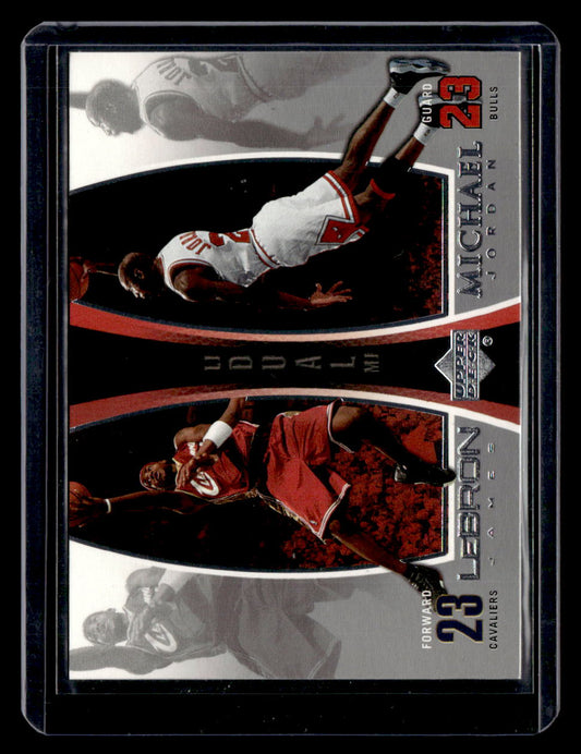 Upper Deck 2005-06 Upper Deck,2005-06 Upper Deck,Michael Jordan / LeBron James - LJMJ10,Michael Jordan/LeBron James