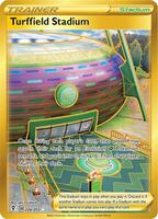 Pokemon,SWSH07: Evolving Skies,Turffield Stadium (Secret) - 234/203,Holofoil,Secret Rare,Near Mint