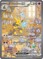 Pokemon,SV: Scarlet & Violet 151,Alakazam ex - 201/165,Holofoil,Special Illustration Rare,Lightly Played