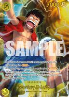 One Piece Card Game,Adventure on Kami's Island,Monkey.D.Luffy (OP15-119),Foil,Secret Rare,Near Mint