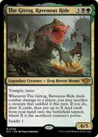 Magic: The Gathering,Outlaws of Thunder Junction,The Gitrog, Ravenous Ride - 206,Normal,Mythic,Near Mint
