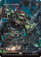 Magic: The Gathering,Teenage Mutant Ninja Turtles Source Material,Ronin's Arsenal - Conqueror's Flail (Borderless) - 15,Normal,Mythic,Near Mint