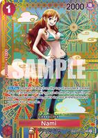 One Piece Card Game,Awakening of the New Era,Nami (SP) - OP01-016,Foil,Rare,Near Mint