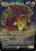 Magic: The Gathering,Ikoria: Lair of Behemoths,Brokkos, Apex of Forever (Showcase) - 299,Normal,Mythic,Lightly Played