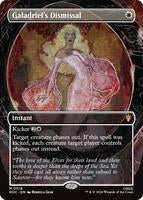 Magic: The Gathering,The Hobbit: Eternal-Legal,Galadriel's Dismissal (Borderless) - 16,Normal,Rare,Near Mint