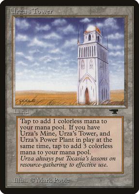 Magic: The Gathering,Antiquities,Urza's Tower (Plains),Normal,Common,Near Mint