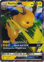 Pokemon,Battle Academy,Raichu GX - 20/68 (#60 Pikachu Stamped) - 020/068,Holofoil,Promo,Lightly Played