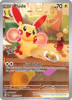 Pokemon,SV04: Paradox Rift,Plusle - 193/182,Holofoil,Illustration Rare,Near Mint