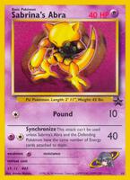 Pokemon,WoTC Promo,Sabrina's Abra - 19/53,Normal,Promo,Lightly Played