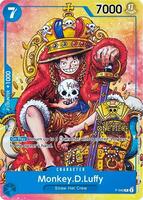 One Piece Card Game,One Piece Promotion Cards,Monkey.D.Luffy (2nd Anniversary Stamped Promo) - P-043,Normal,Promo,Near Mint