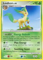 Pokemon,Rising Rivals,Leafeon - 45/111,Reverse Holofoil,Uncommon,Lightly Played