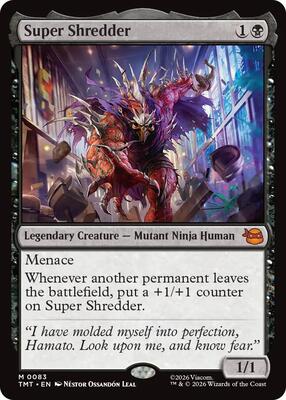 Magic: The Gathering,Teenage Mutant Ninja Turtles,Super Shredder - 83,Normal,Mythic,Near Mint