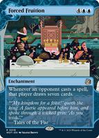 Magic: The Gathering,Wilds of Eldraine: Enchanting Tales,Forced Fruition - 18,Normal,Rare,Near Mint
