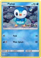 Pokemon,Miscellaneous Cards & Products,Piplup - 32/156 (Toys R Us) - 032/156,Holofoil,Promo,Lightly Played