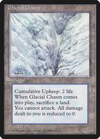 Magic: The Gathering,Ice Age,Glacial Chasm - 353,Normal,Uncommon,Moderately Played