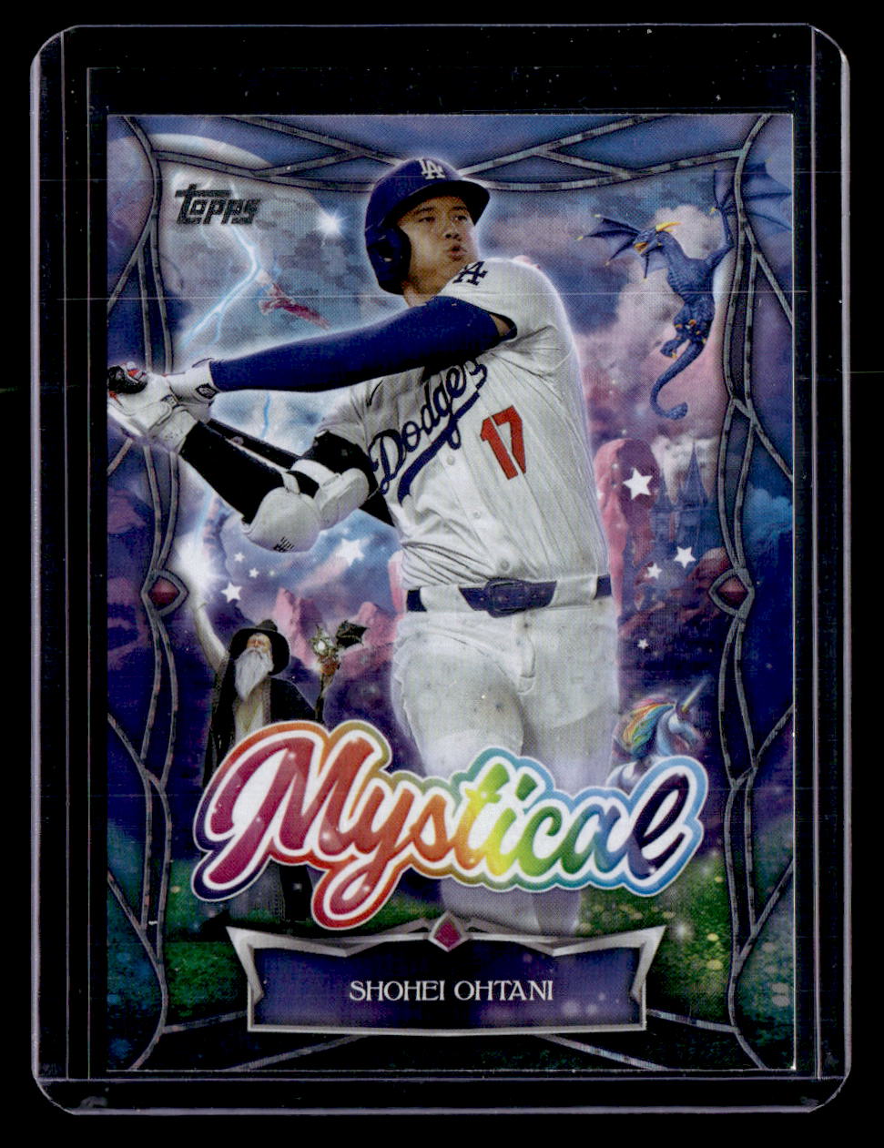 Topps 2025 Topps Update,2025 Topps Update,Shohei Ohtani - MYS-9,Mystical Pink Foil