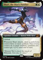 Magic: The Gathering,Commander: Marvel Super Heroes,Shuri, the Black Panther (Extended Art) - 416,Normal,Mythic,Near Mint