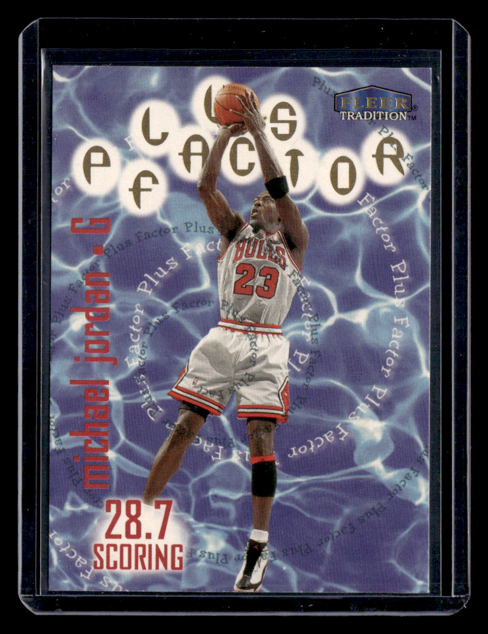 Fleer 1998-99 Fleer Tradition,1998-99 Fleer Tradition,Michael Jordan - 142,NM
