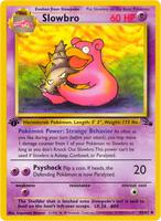 Pokemon,Fossil,Slowbro - 43/62,Unlimited,Uncommon,Moderately Played