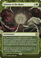 Magic: The Gathering,Wilds of Eldraine: Enchanting Tales,Defense of the Heart - 51,Foil,Mythic,Near Mint