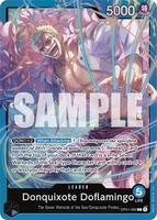One Piece,Starter Deck 17: BLUE Donquixote Doflamingo,Donquixote Doflamingo (OP01-060),Foil,Leader,Near Mint