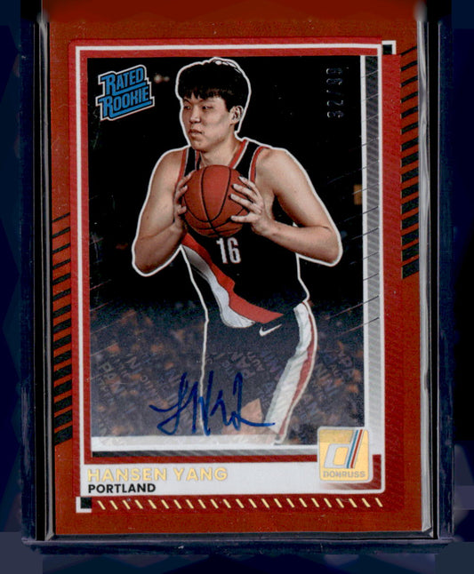 Donruss 2025-26 Donruss,2025-26 Donruss,Hansen Yang - 10,Explosion