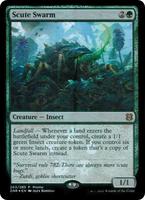 Magic: The Gathering,Media Promos,Scute Swarm - 203,Foil,Promo,Near Mint