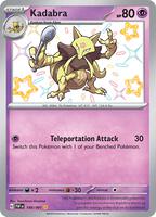 Pokemon,SV: Paldean Fates,Kadabra - 149/091,Holofoil,Shiny Rare,Near Mint