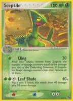 Pokemon,POP Series 1,Sceptile - 004/017,Holofoil,Rare,Lightly Played