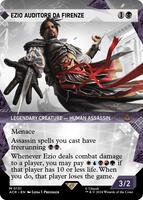 Magic: The Gathering,Universes Beyond: Assassin's Creed,Ezio Auditore da Firenze (Showcase) - 131,Foil,Mythic,Near Mint